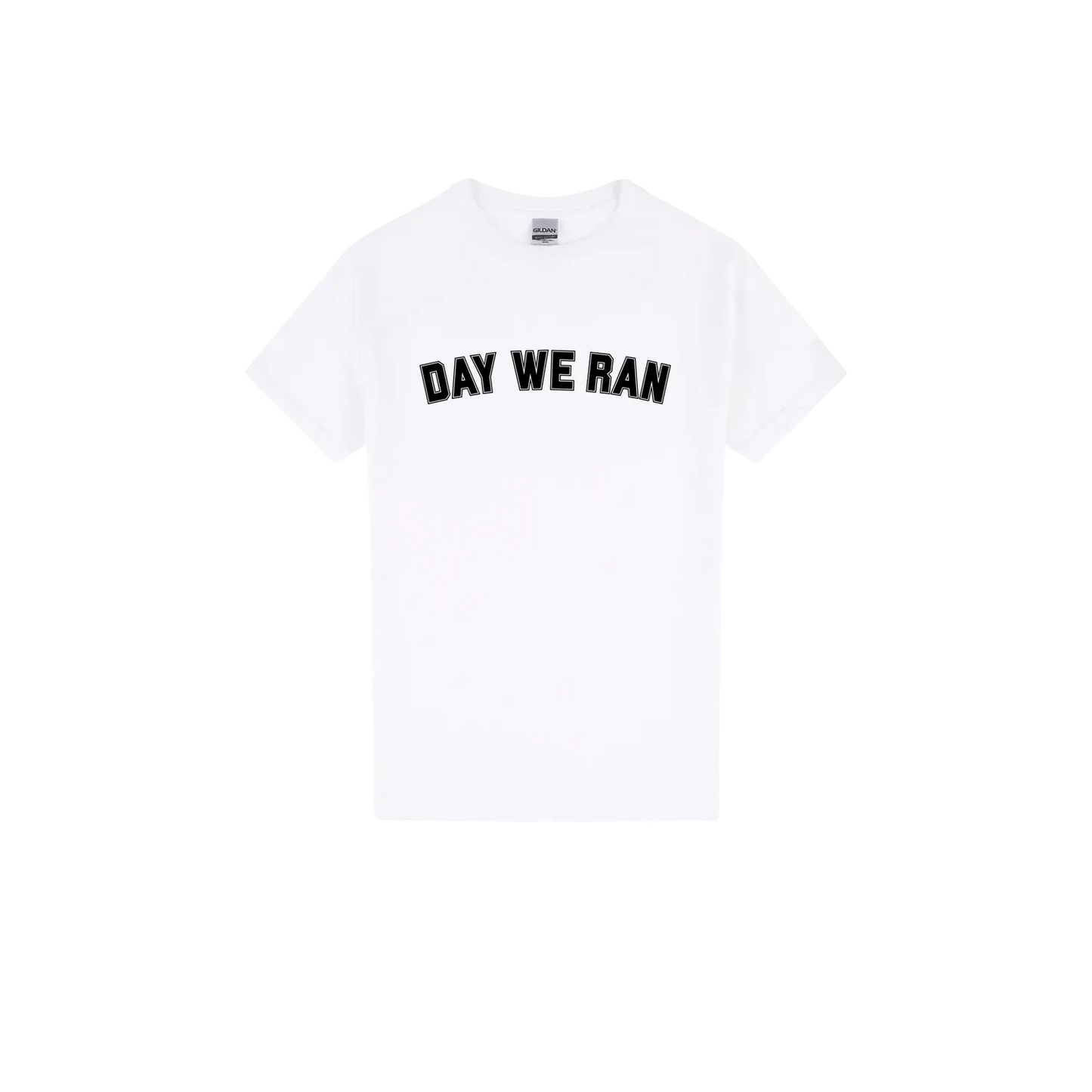 White front flat lay