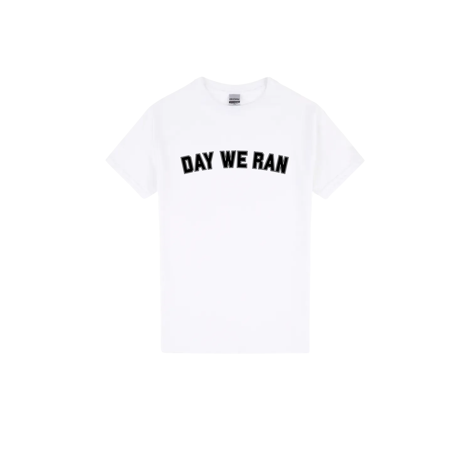 White front flat lay