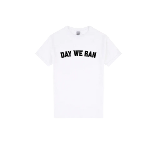 White front flat lay